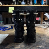 Image 4 of Distressed Python Boots