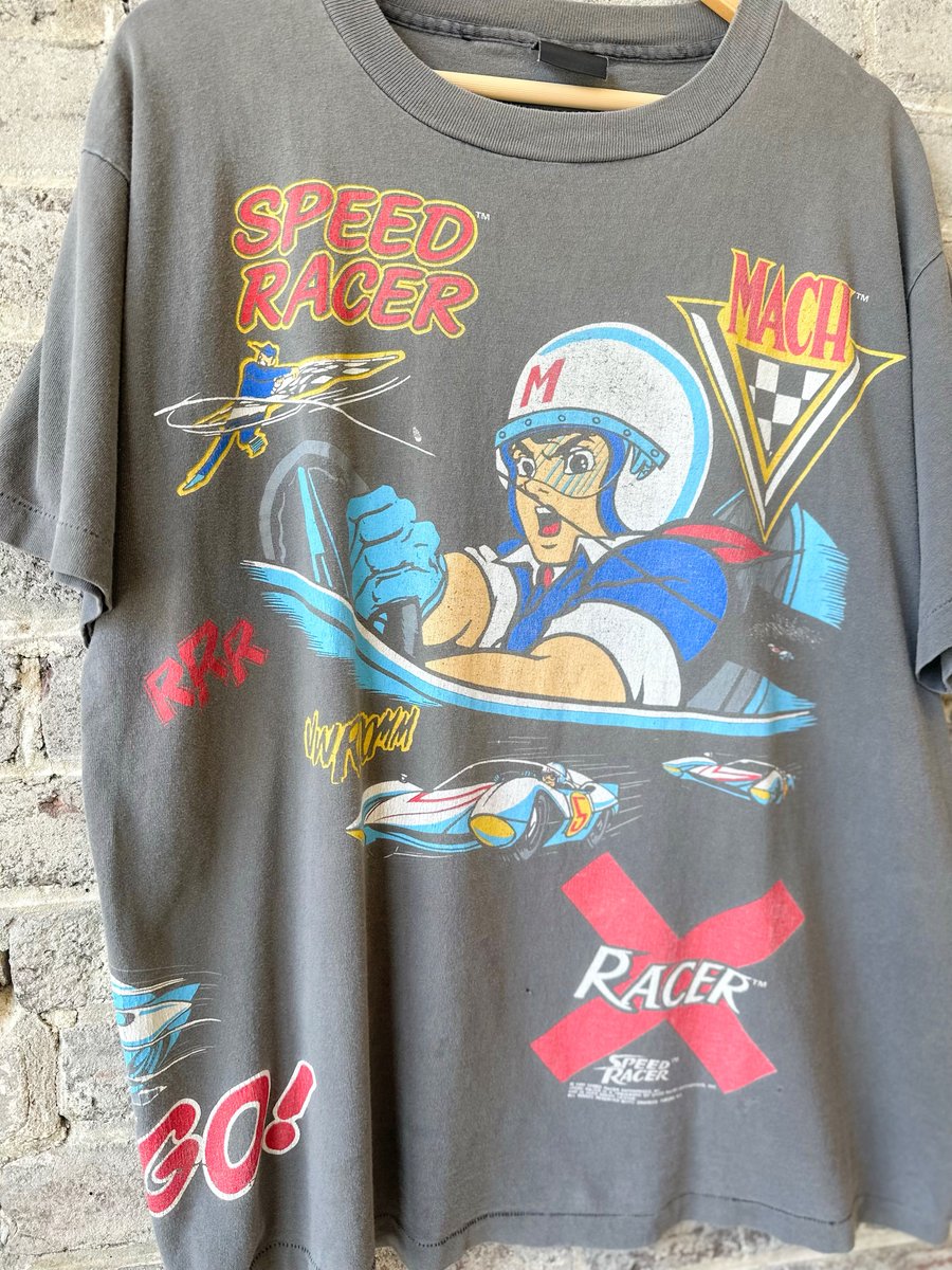Image of 1992 Vintage “SPEED RACER - RACER X” Single-Stitched Tee, SIZE: XL