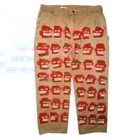 bunch o facez //  40 x 30