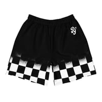 Image 1 of Checkered Shorts (BLK) 