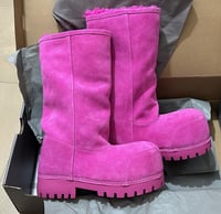 Image 2 of UNISEX PINK ICE COLD TEDDY BAL BOOTS