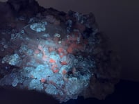 Image 5 of Large Quartz & UV Clacite Cluster | China #2912