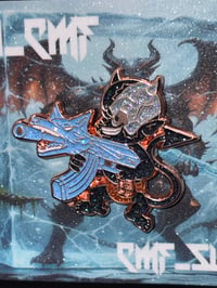DEVIL ON ICE 🧊 pin-CM/SAVAGE collab 😈🔫