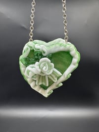 Image 2 of Green heart box