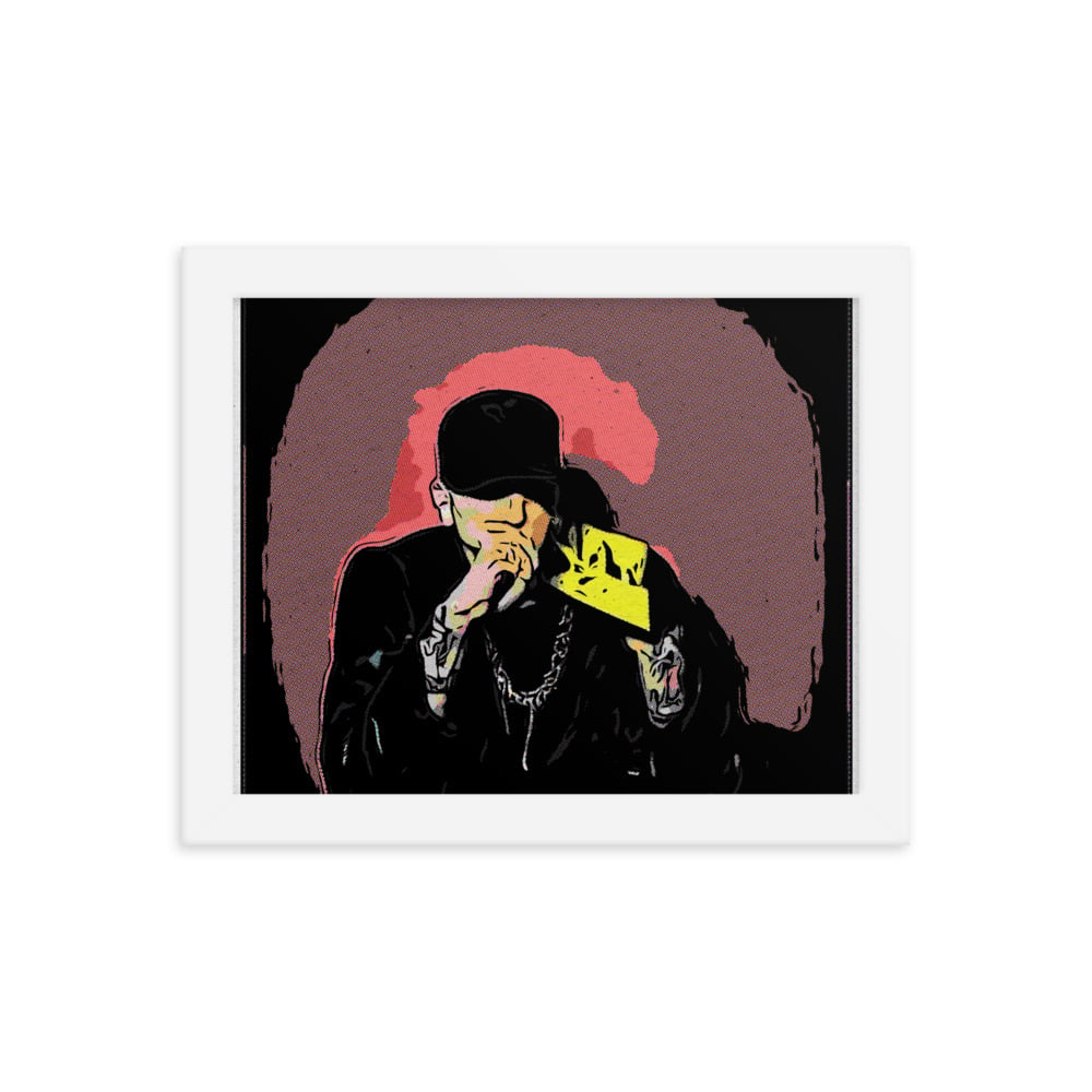 ZEN EXP - Eminem Framed photo paper poster