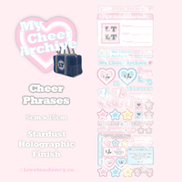 Image 2 of Cheer Archive Sticker Sheet