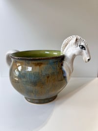 Image 1 of Ceramic horse Mug-Elizabeth Paxson