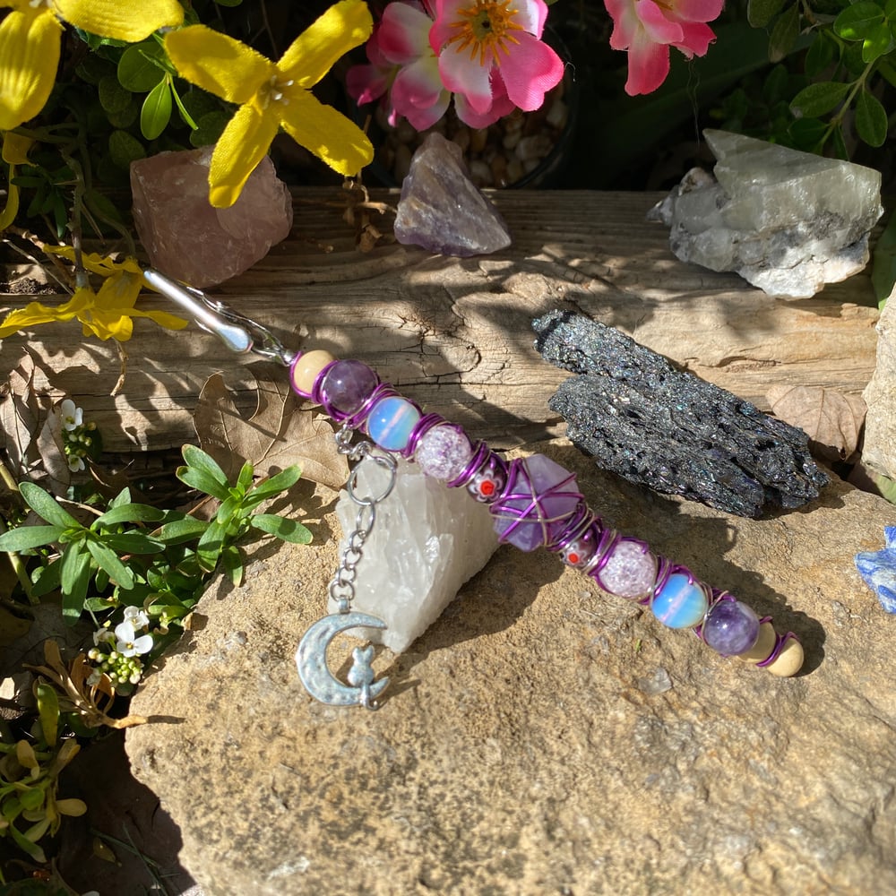 Image of purple fields roach clip