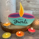 Image 2 of Freestanding Diwali Diya Candle