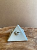 Pyramid incense holder #6