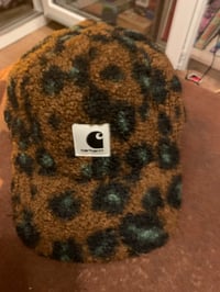 Image 1 of carhartt wip sherpa woodoo caps