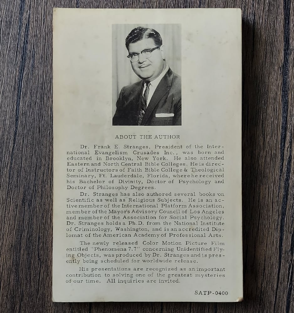 The Stranger at the Pentagon, by Frank E. Stranges