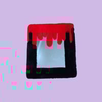 Image 1 of Blood Drip Mirror