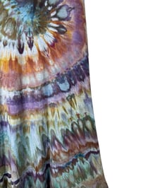 Image 4 of S Jersey Knit Pocket Tank Dress in Earthy Spiral Ice Dye
