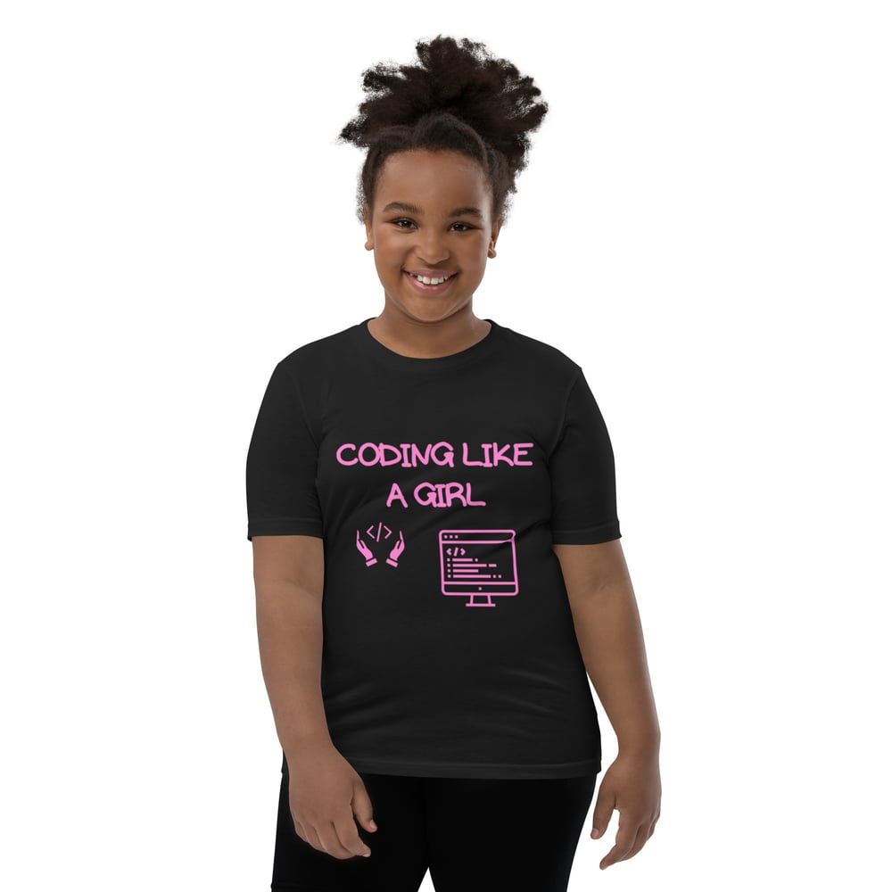 Image of Youth Coding Like a Girl Tshirt