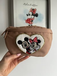 Image 1 of Mickey & Minnie love bum bag