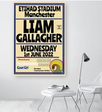 Image 1 of Liam Gallagher Etihad Manchester