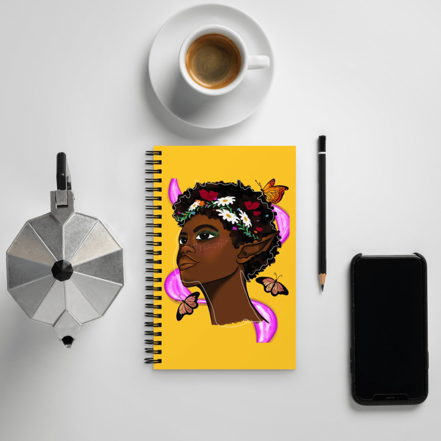 Image of Black Fae Notebook
