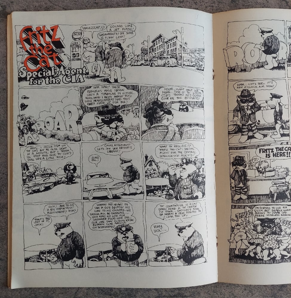 Fritz the Cat, by R. Crumb