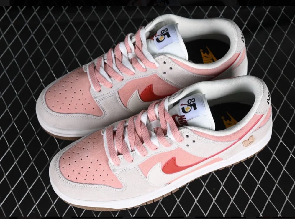 Nike Dunk Low SE 85 Double Swoosh Pink Shoes Sneakers