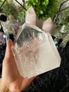 Large Clear Quartz Polished Point