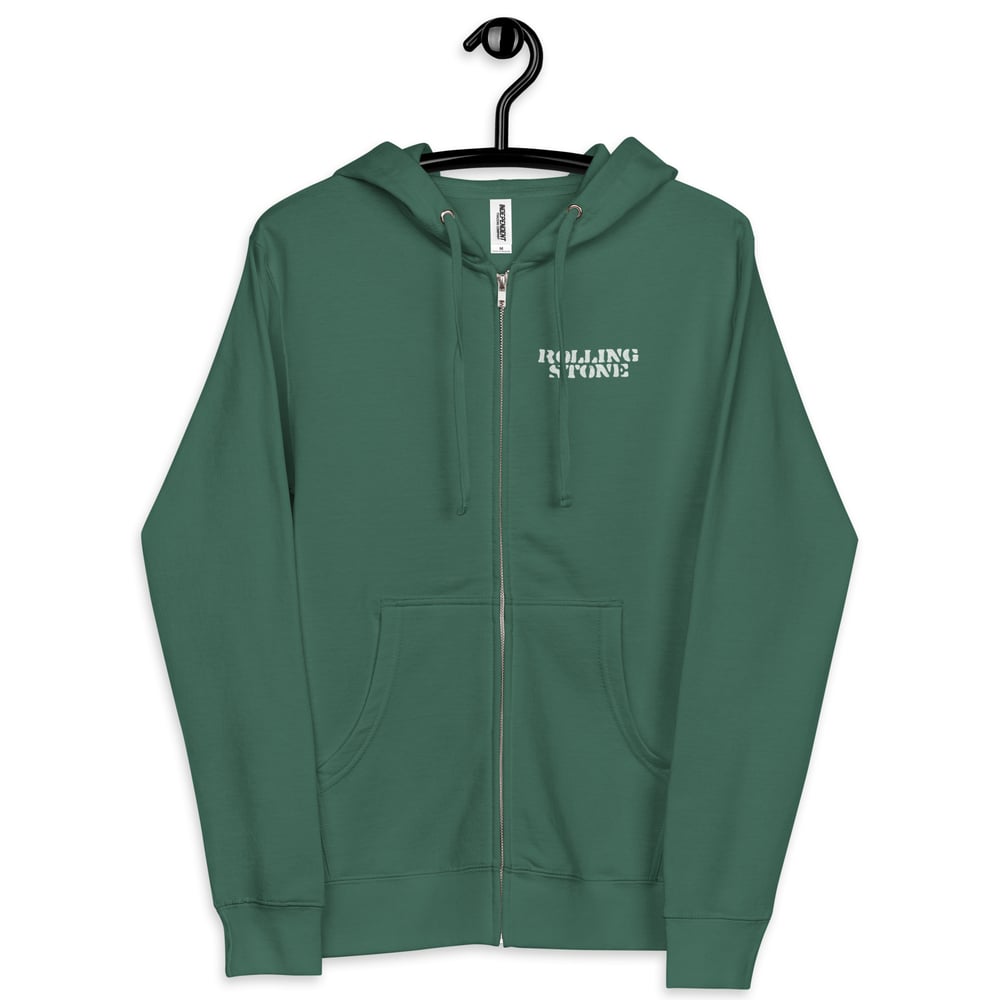 Image of Rolling Stone Zip Up Hoodie