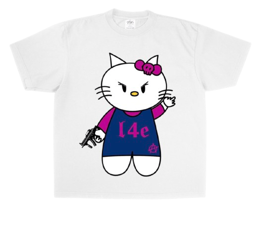 Image of “Hello Uzi”  Heavyweight Shirt