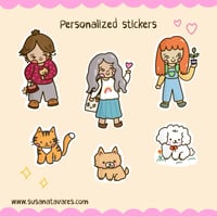 Image 2 of Personalized stickers