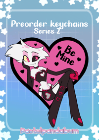 Image 2 of Hazbin Hotel - Valentines Series 2 Keychains