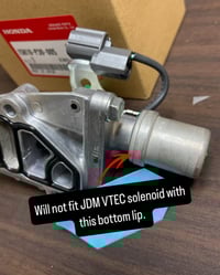Image 2 of Honda 1 inch titanium vtec solenoid cover kit