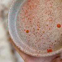 Image 4 of Small dishes - orange splatter