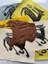 Thylacine clay-print patch Image 2