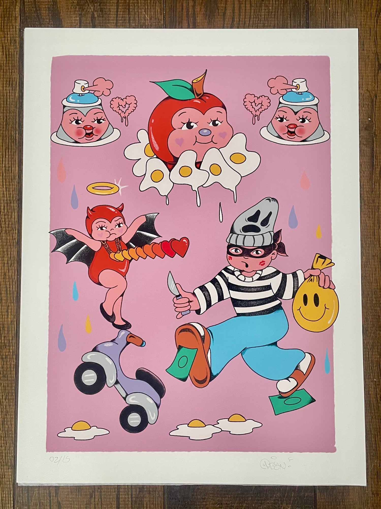 Image of Super Villains Limited Edition Print