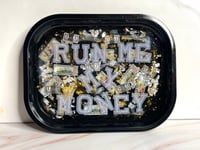Image 2 of Run Me My Money Tray & Coaster Set