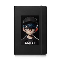Libreta negra con imagen GMJ YT