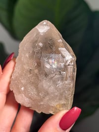 Image 2 of NATURAL RUTILE SMOKEY QUARTZ POINT -BRAZIL- L