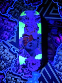 Image 1 of Green Glow 33.3mm Street (King Mold) "LEGENEDARY" Graphic