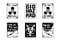 Image of BIOHAZARD riso stickers