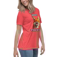 Image 10 of Women's Relaxed T-Shirt, Zero Fox Given T-Shirt | Funny Fox Sarcastic Humor Graphic Tee
