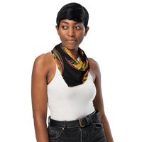 Image 3 of FAKE SMILE  ALL-OVER PRINT BANDANA