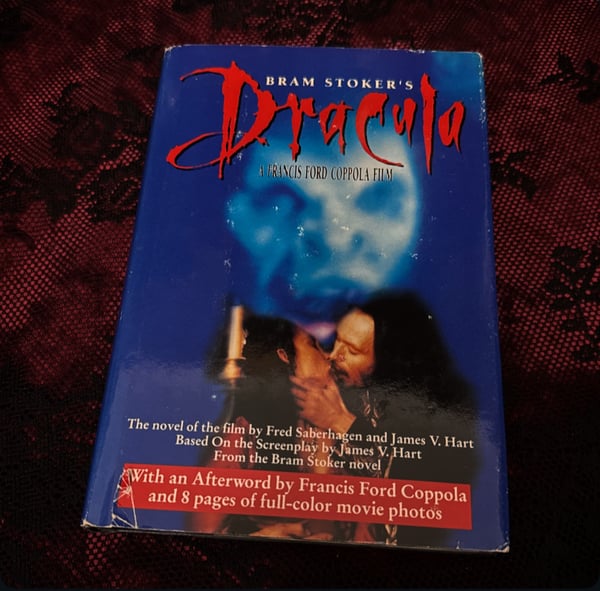 Image of Bram Stoker’s Dracula Movie Hardcover Book RARE