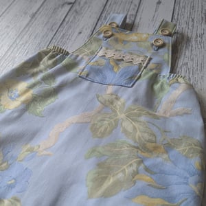 Image of Muck About Dungarees- Yellow Blooms