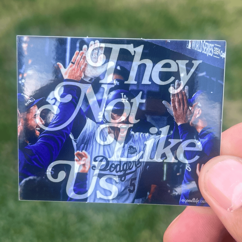 Dodgers "They Not like us" Freddie Freeman Grand Slam