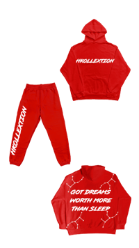 Image 1 of Dreams Sweatsuit - Red