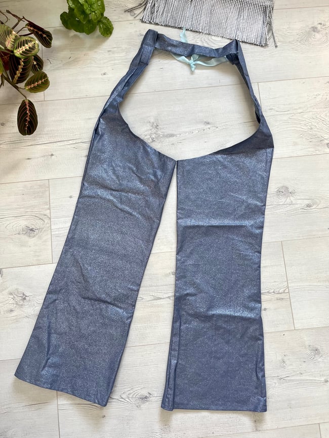 multiple colours* Glitter Sparkle Shimmer Cowgirl chaps 