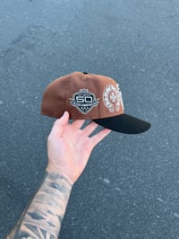 Image 4 of TRI TONE AUTUMN OAKLAND RAIDERS CUSTOM FITTED CAP