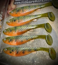 Image 2 of 5" G5 Hand Poured Swimbaits - "SUNGILL”