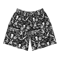 Image 1 of Ghost Camo Unisex Athletic Shorts