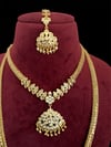 Regal White Stone Semi Bridal Set