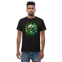 Image 3 of Weed Skull 1 Unisex classic tee